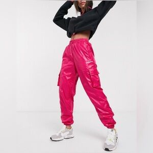 NWT Adidas Originals Tech Utility Shiny Pants
